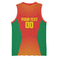 Afro Basketball Custom Madagascar Basketball Jersey Come On Angel Manzano LT14