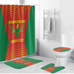 Madagascar Basketball Custom Bathroom Set Come On Angel Manzano