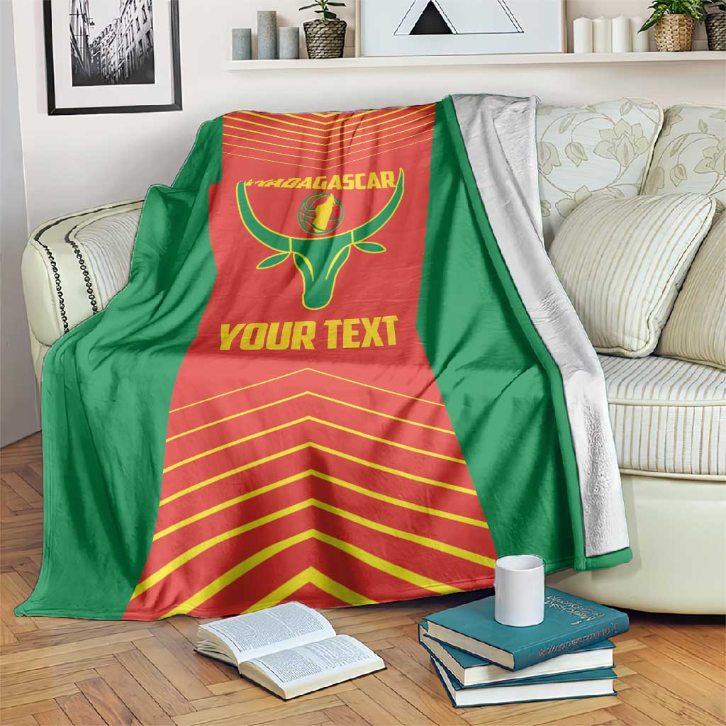 Afro Basketball Custom Madagascar Blanket Come On Angel Manzano - African Pride