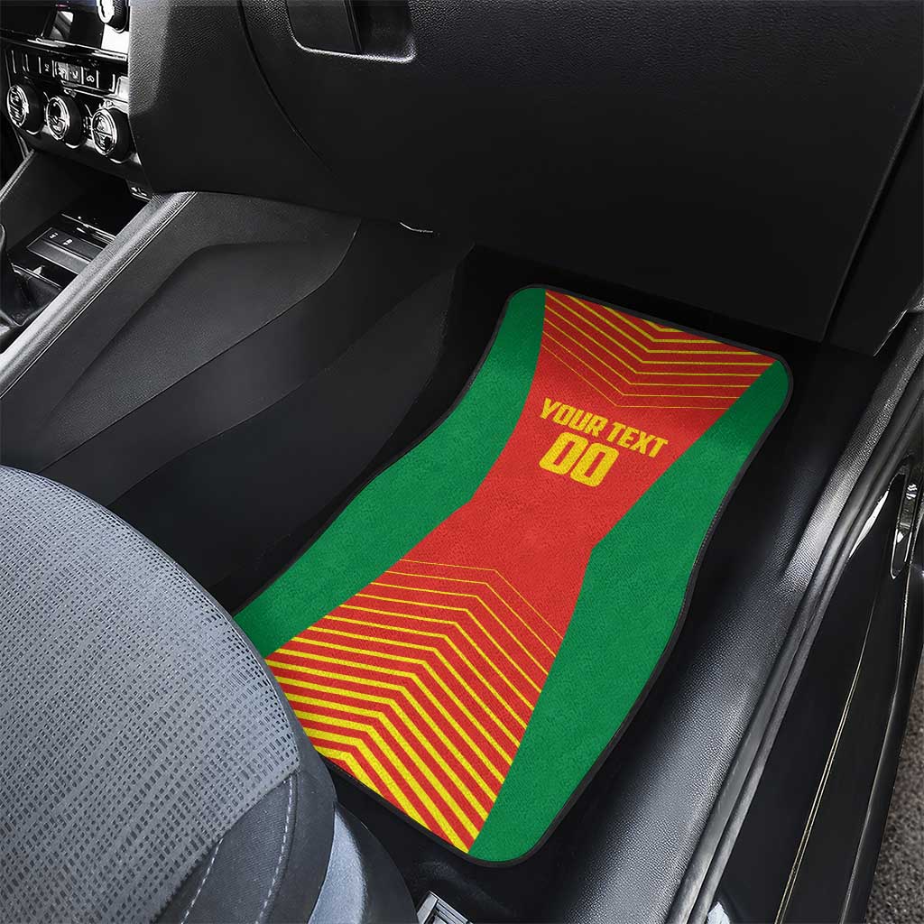 Afro Basketball Custom Madagascar Car Mats Come On Angel Manzano - African Pride
