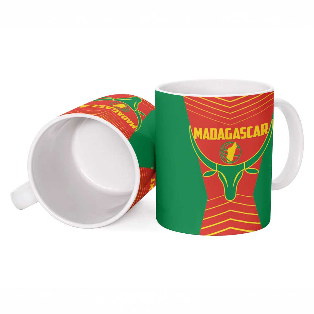 Madagascar Basketball Custom Ceramic Mug Come On Angel Manzano