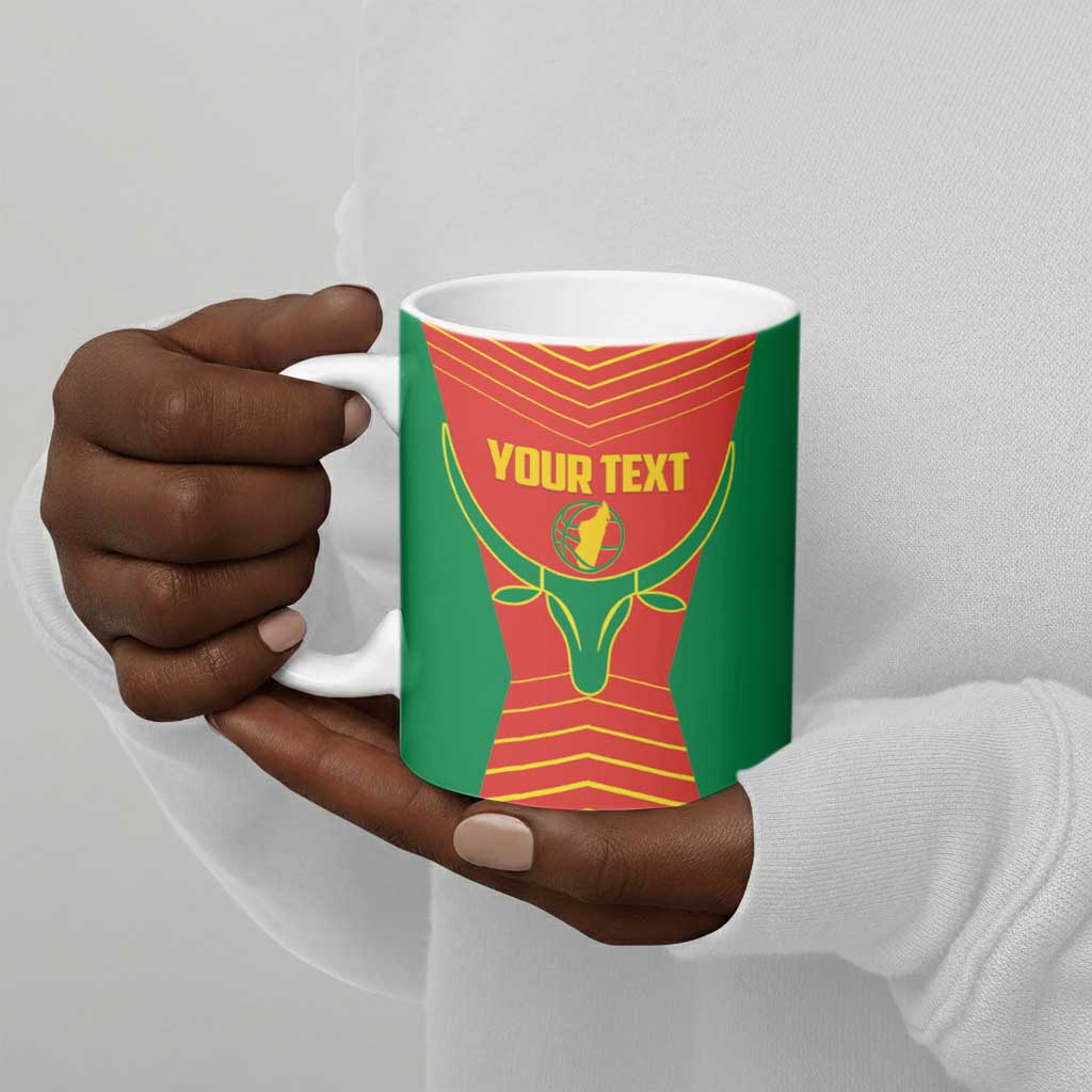 Madagascar Basketball Custom Ceramic Mug Come On Angel Manzano