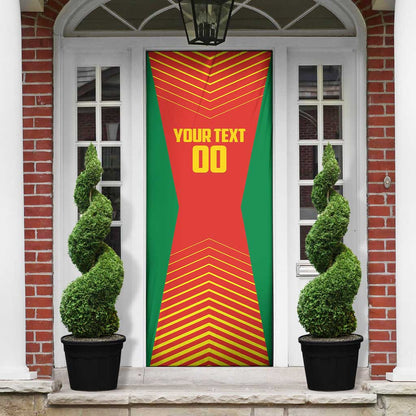 Madagascar Basketball Custom Door Cover Come On Angel Manzano
