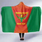 Afro Basketball Custom Madagascar Hooded Blanket Come On Angel Manzano - African Pride