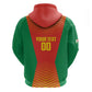 Afro Basketball Custom Madagascar Hoodie Come On Angel Manzano - African Pride