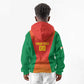 Afro Basketball Custom Madagascar Kid Hoodie Come On Angel Manzano - African Pride