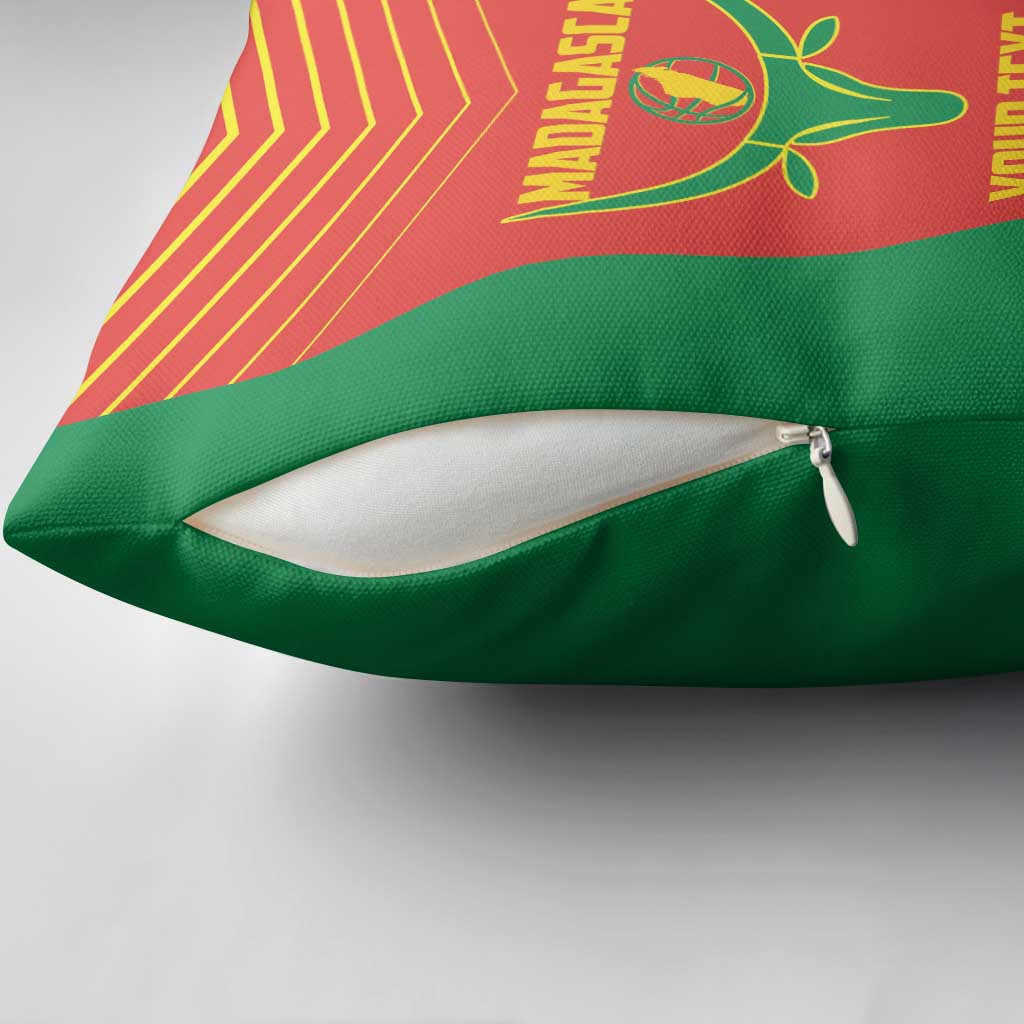 Madagascar Basketball Custom Pillow Cover Come On Angel Manzano