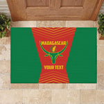 Afro Basketball Custom Madagascar Rubber Doormat Come On Angel Manzano - African Pride