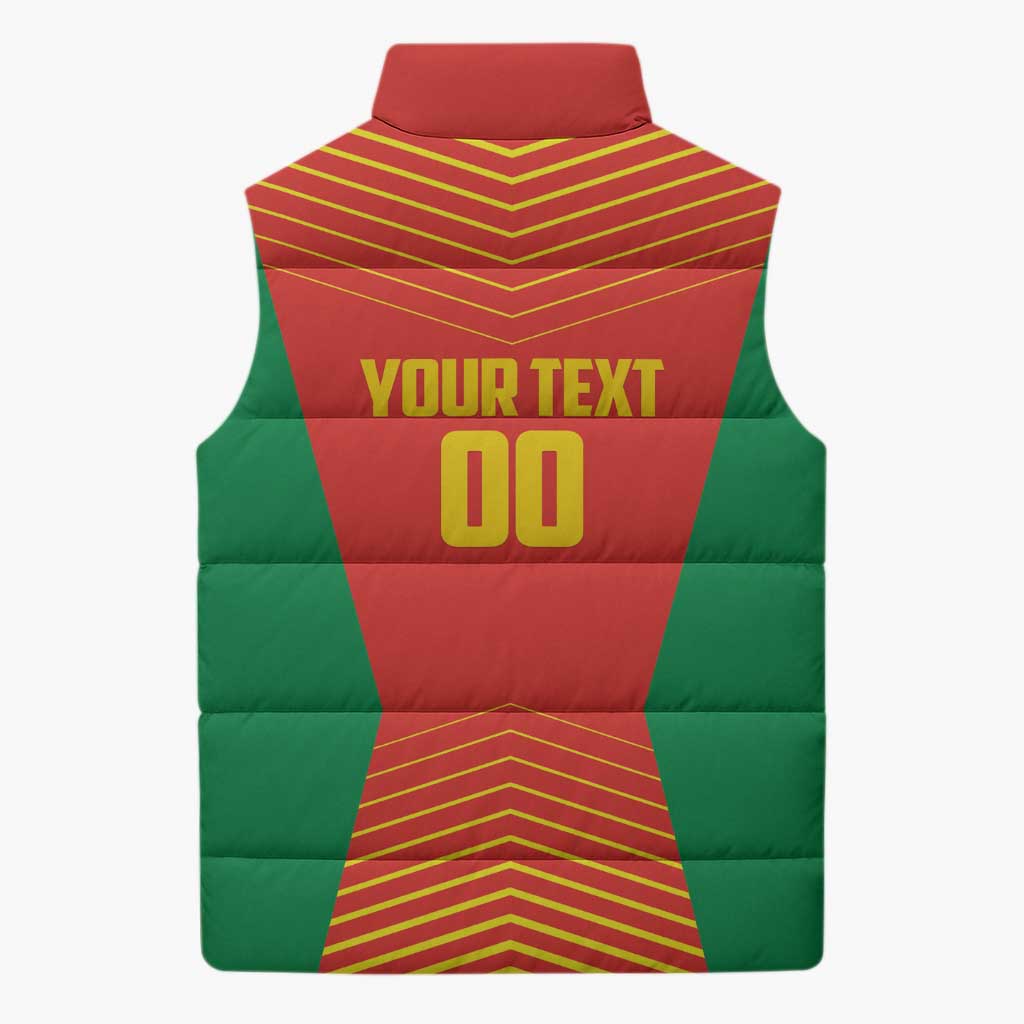 Madagascar Basketball Custom Sleeveless Puffer Jacket Come On Angel Manzano