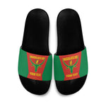 Madagascar Basketball Custom Slide Sandals Come On Angel Manzano