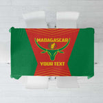 Afro Basketball Custom Madagascar Tablecloth Come On Angel Manzano - African Pride