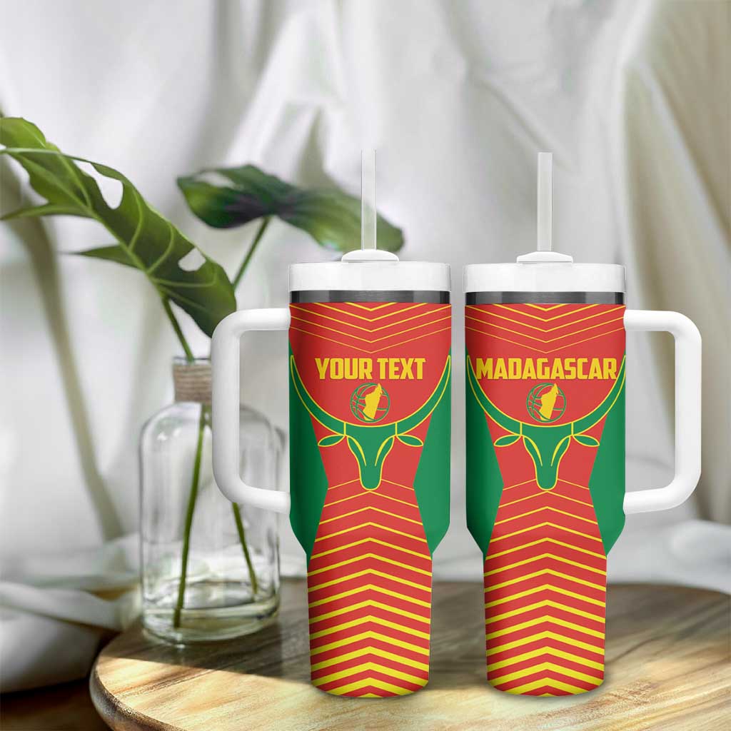 Afro Basketball Custom Madagascar Tumbler With Handle Come On Angel Manzano - African Pride