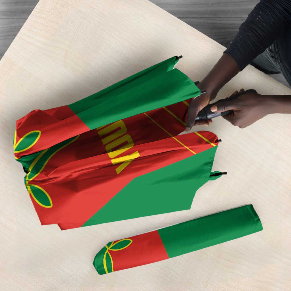 Madagascar Basketball Custom Umbrella Come On Angel Manzano