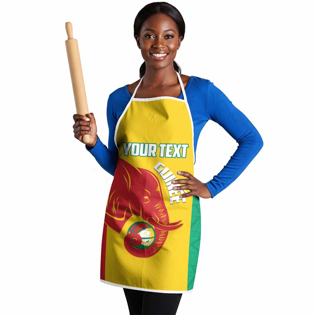 Guinea Basketball Custom Apron Syli Nationale African Pattern