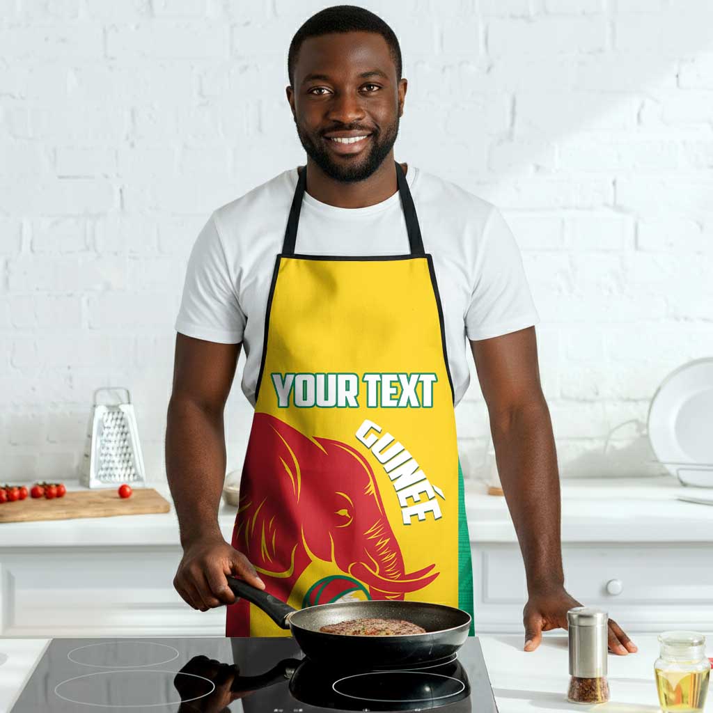 Guinea Basketball Custom Apron Syli Nationale African Pattern
