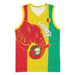 Afro Basketball Custom Guinea Basketball Jersey Syli Nationale African Pattern LT14
