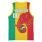 Afro Basketball Custom Guinea Basketball Jersey Syli Nationale African Pattern LT14