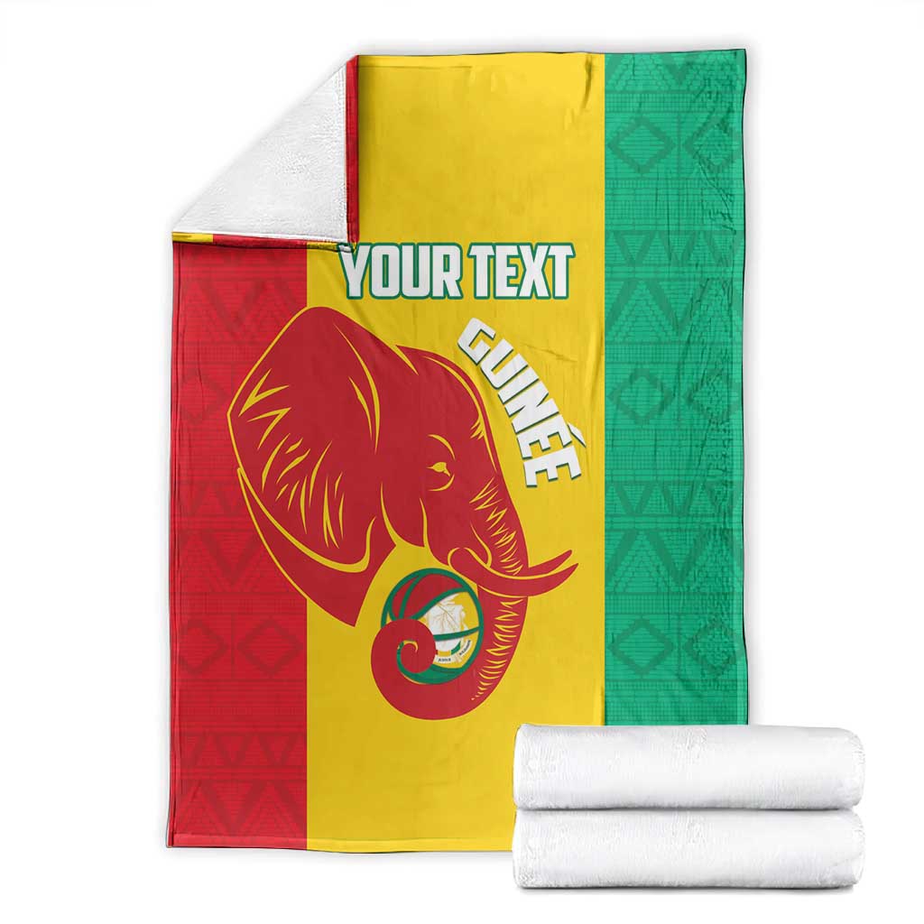 Afro Basketball Custom Guinea Blanket Syli Nationale African Pattern - African Pride