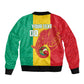 Afro Basketball Custom Guinea Bomber Jacket Syli Nationale African Pattern - African Pride
