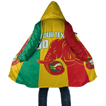 Guinea Basketball Custom Cloak Syli Nationale African Pattern