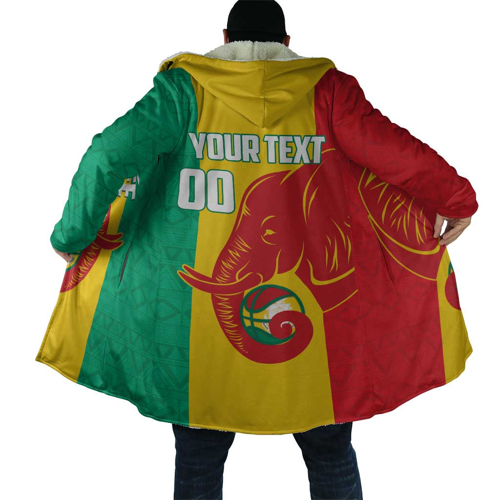 Guinea Basketball Custom Cloak Syli Nationale African Pattern