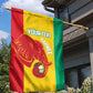 Afro Basketball Custom Guinea Garden Flag Syli Nationale African Pattern - African Pride