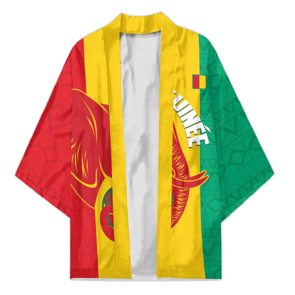 Guinea Basketball Custom Kimono Syli Nationale African Pattern