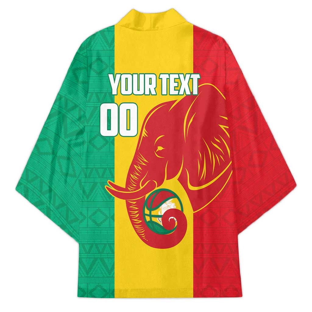 Guinea Basketball Custom Kimono Syli Nationale African Pattern