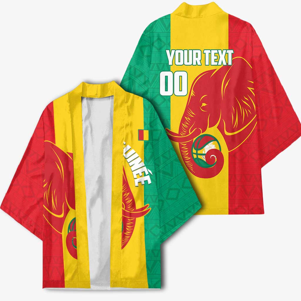 Guinea Basketball Custom Kimono Syli Nationale African Pattern
