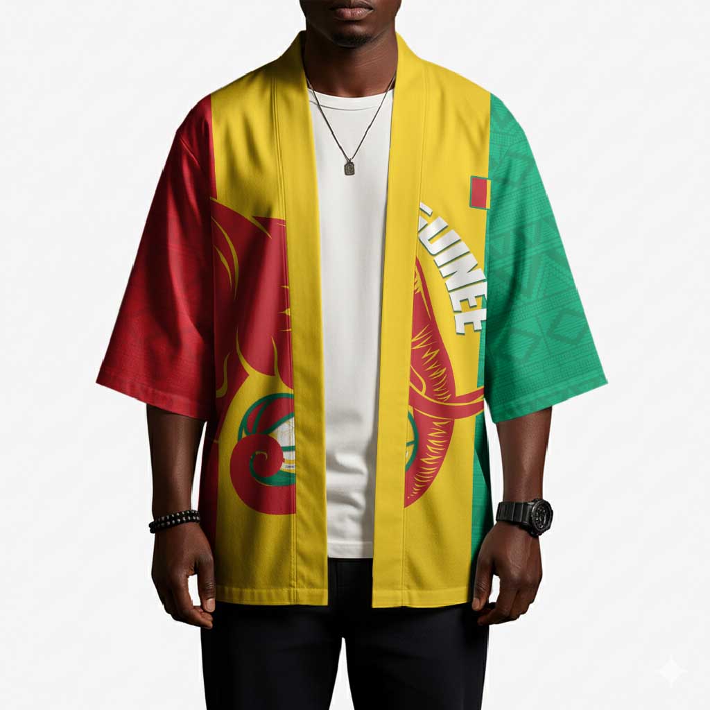 Guinea Basketball Custom Kimono Syli Nationale African Pattern