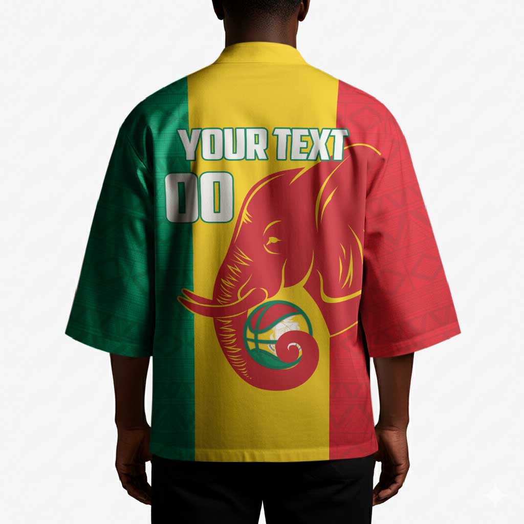 Guinea Basketball Custom Kimono Syli Nationale African Pattern