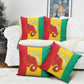 Guinea Basketball Custom Pillow Cover Syli Nationale African Pattern