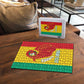 Guinea Basketball Custom Puzzle Syli Nationale African Pattern