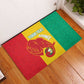 Afro Basketball Custom Guinea Rubber Doormat Syli Nationale African Pattern - African Pride