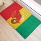 Afro Basketball Custom Guinea Rubber Doormat Syli Nationale African Pattern - African Pride