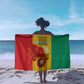 Afro Basketball Custom Guinea Sarong Syli Nationale African Pattern - African Pride