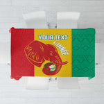 Afro Basketball Custom Guinea Tablecloth Syli Nationale African Pattern - African Pride