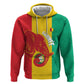Afro Basketball Custom Guinea Zip Hoodie Syli Nationale African Pattern - African Pride