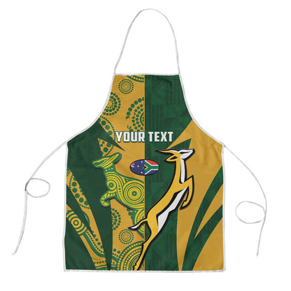 South Africa Australia Rugby Custom Apron Springboks Wallabies Together