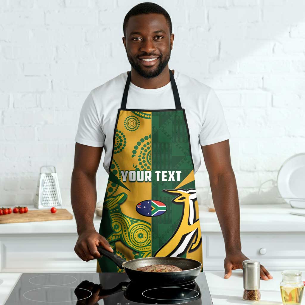 South Africa Australia Rugby Custom Apron Springboks Wallabies Together