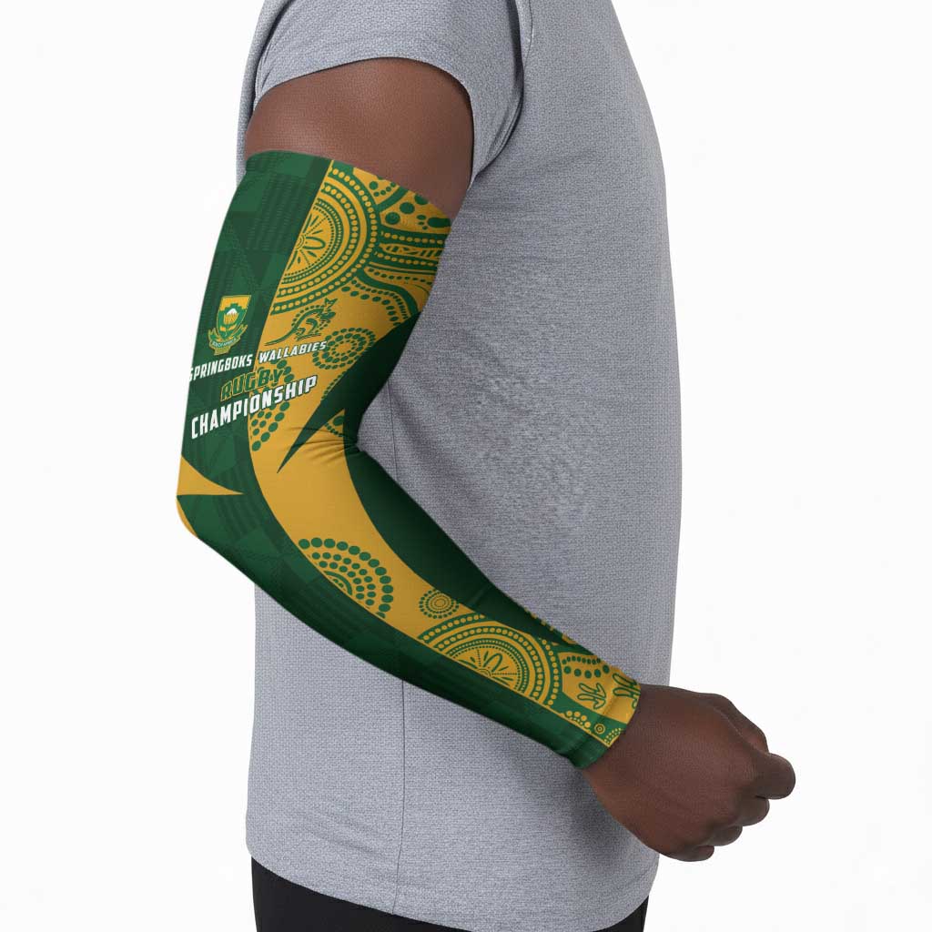 South Africa Australia Rugby Custom Arm Sleeves Springboks Wallabies Together