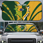 South Africa Australia Rugby Custom Auto Sun Shade Springboks Wallabies Together