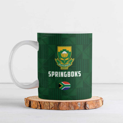 South Africa Australia Rugby Ceramic Mug Springboks Wallabies Together