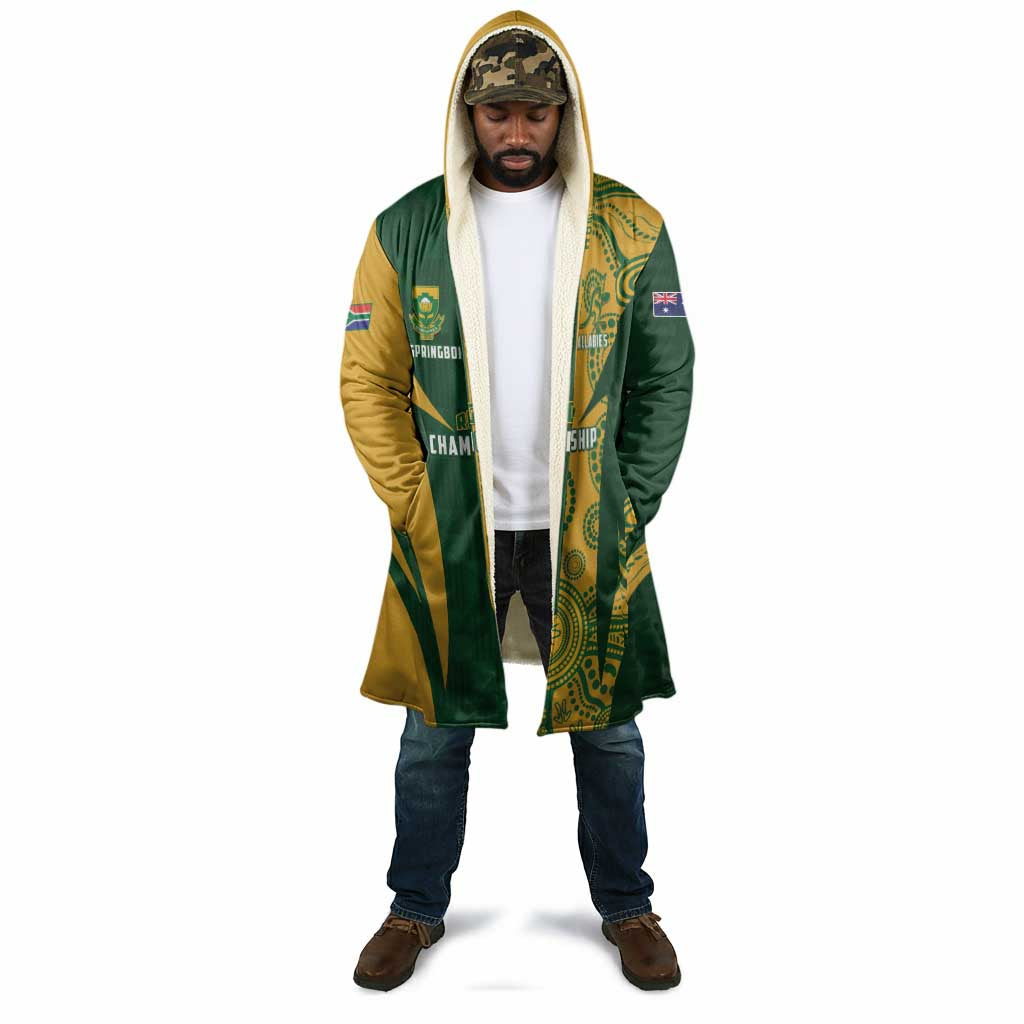 South Africa Australia Rugby Custom Cloak Springboks Wallabies Together