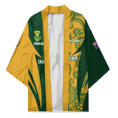 South Africa Australia Rugby Custom Kimono Springboks Wallabies Together