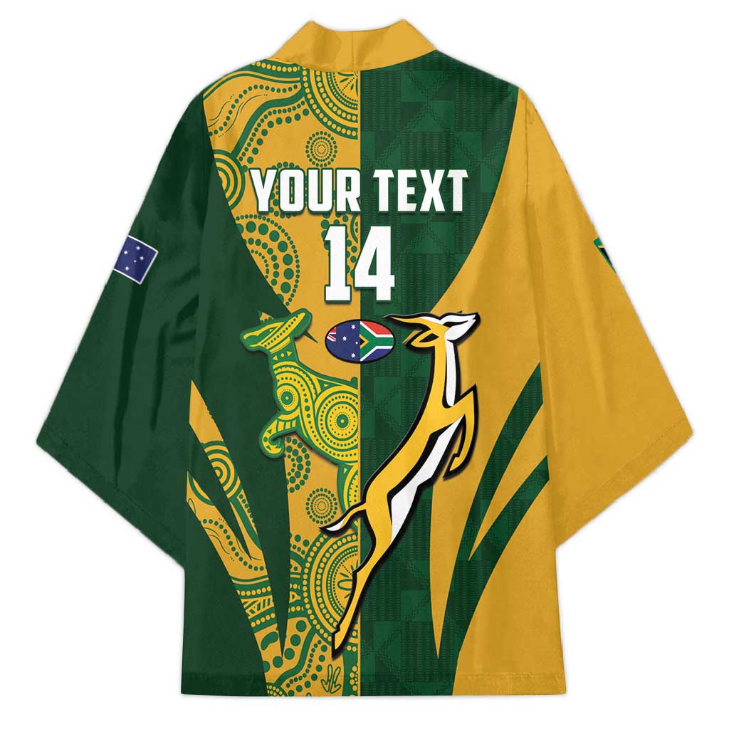 South Africa Australia Rugby Custom Kimono Springboks Wallabies Together