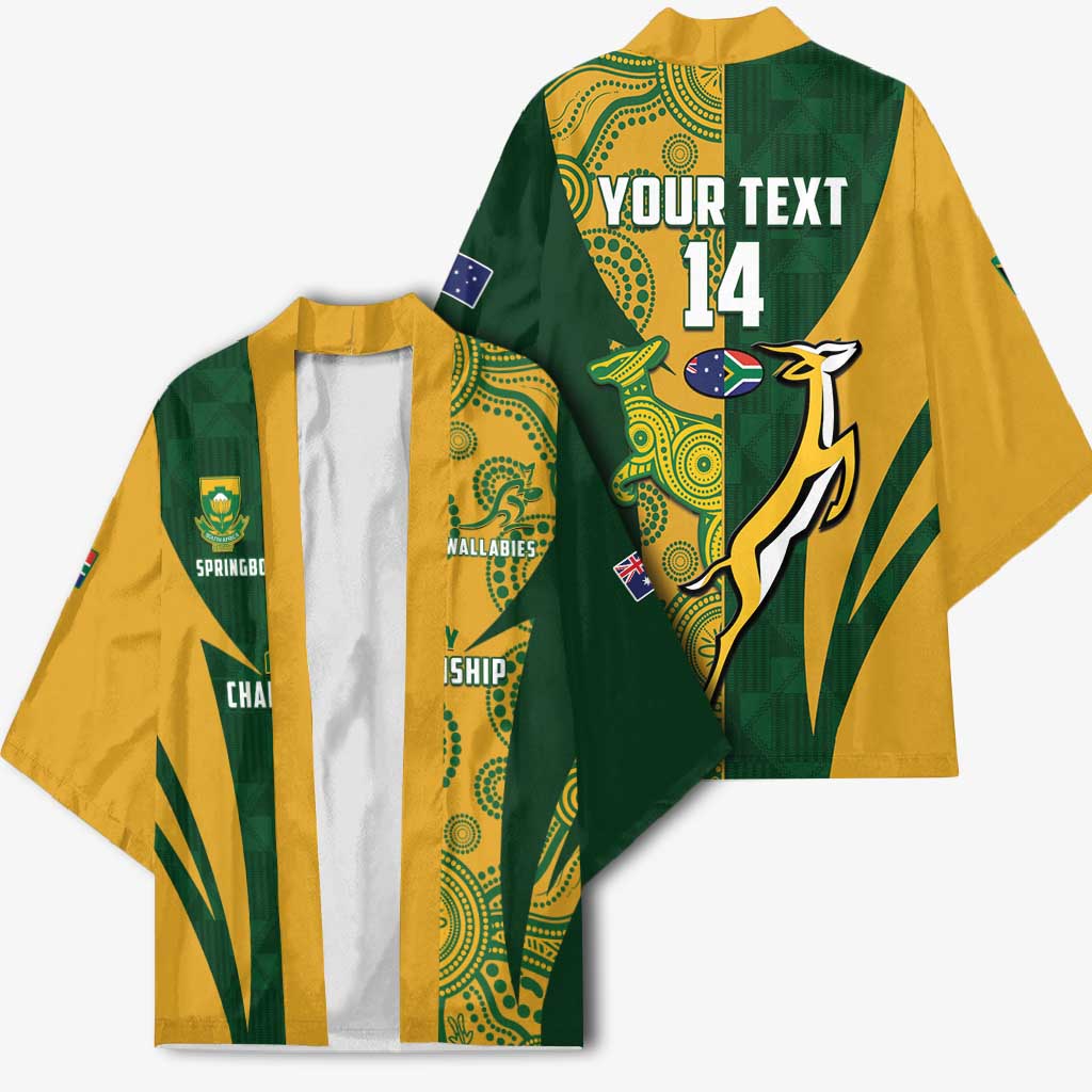 South Africa Australia Rugby Custom Kimono Springboks Wallabies Together