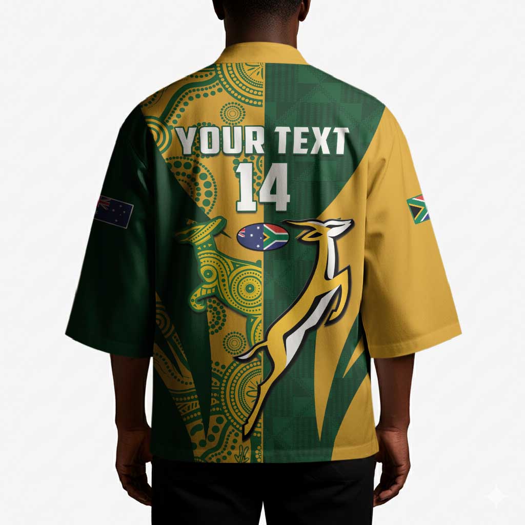 South Africa Australia Rugby Custom Kimono Springboks Wallabies Together