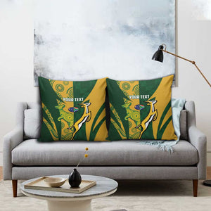 South Africa Australia Rugby Custom Pillow Cover Springboks Wallabies Together