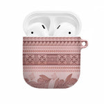 Pastel Pink Samoa Siapo Teuila Flowers AirPods Case